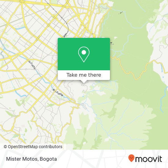 Mister Motos map