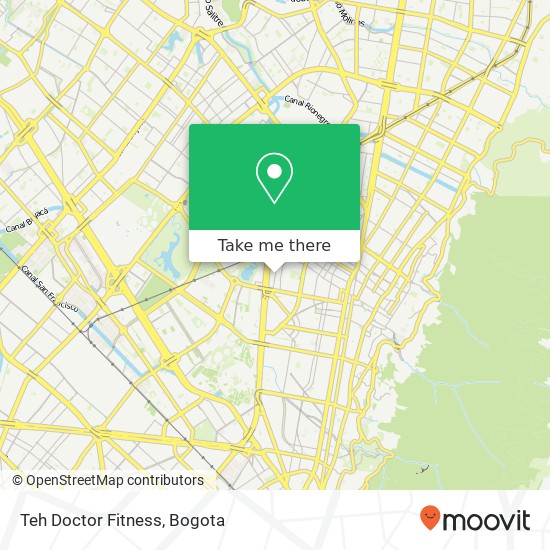 Mapa de Teh Doctor Fitness