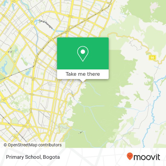 Mapa de Primary School