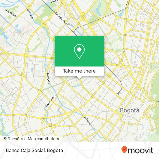 Banco Caja Social map