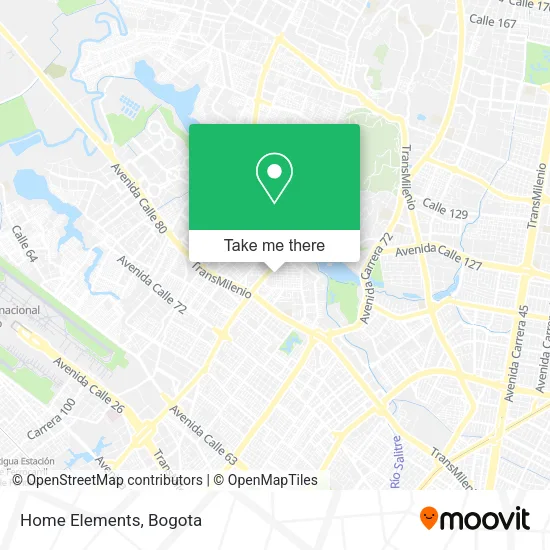 Mapa de Home Elements