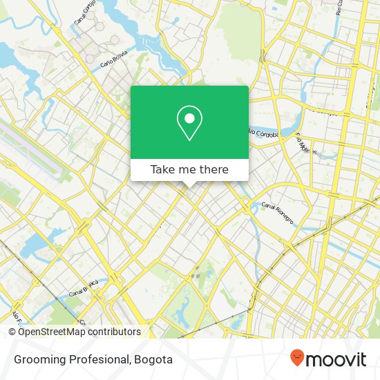Grooming Profesional map