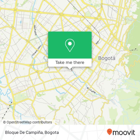 Bloque De Campiña map