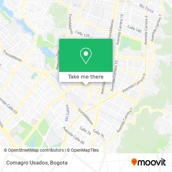 Comagro Usados map