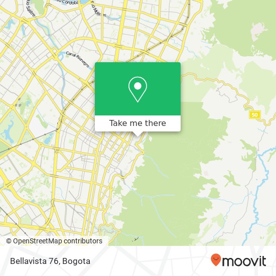 Bellavista 76 map