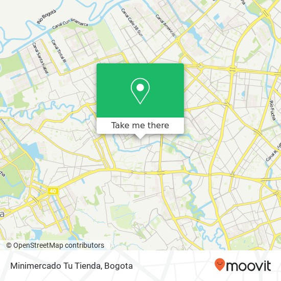 Minimercado Tu Tienda map