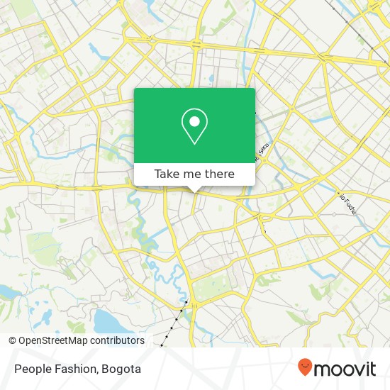 People Fashion map