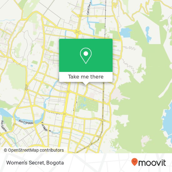 Women's Secret map