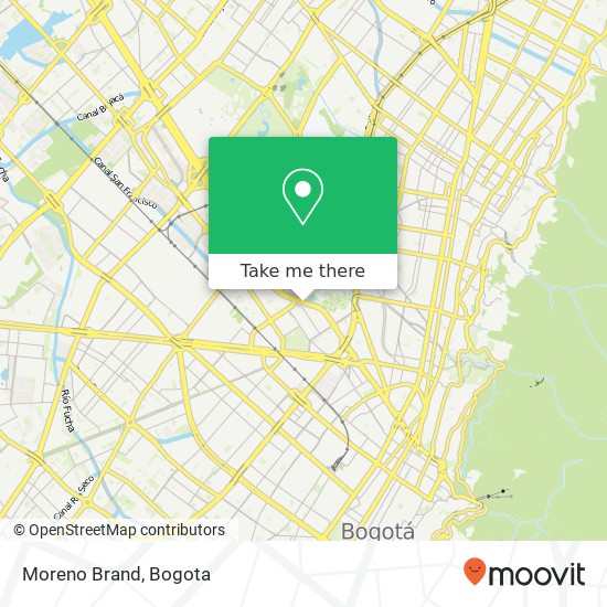 Moreno Brand map