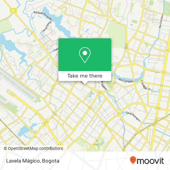 Lavela Mágico map