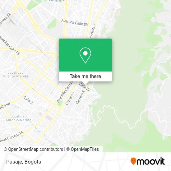 Pasaje map