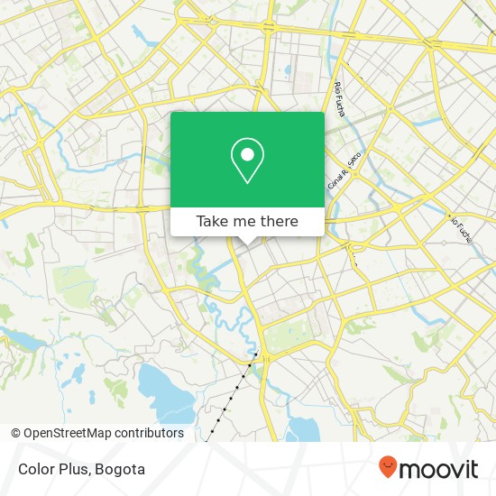 Color Plus map