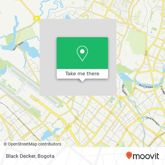 Black Decker map