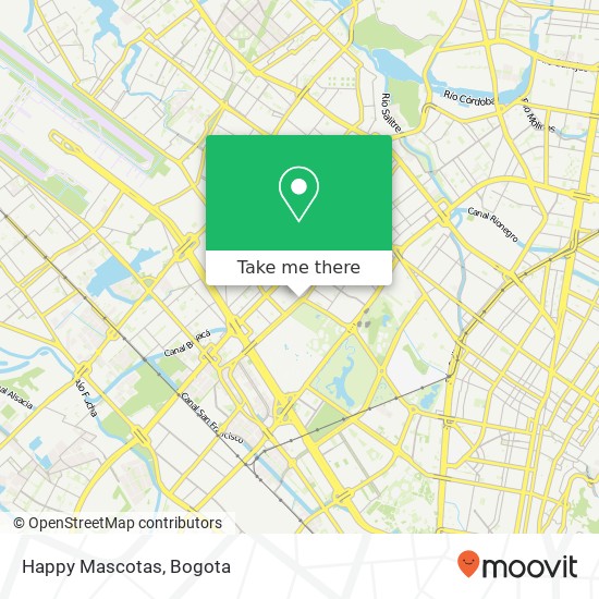 Happy Mascotas map
