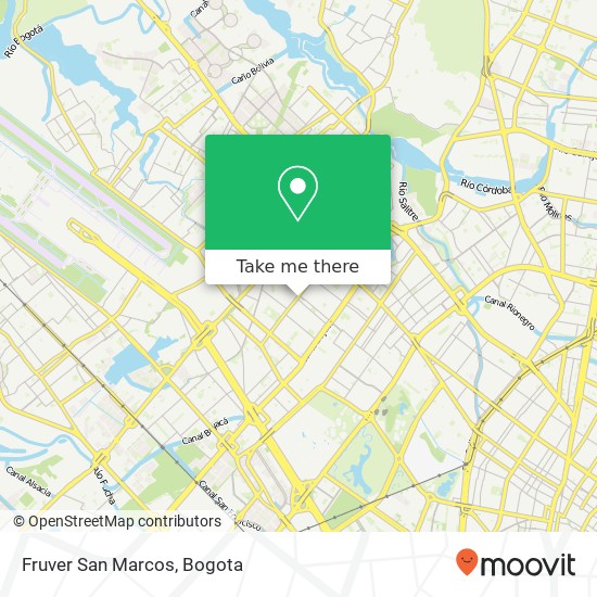 Fruver San Marcos map