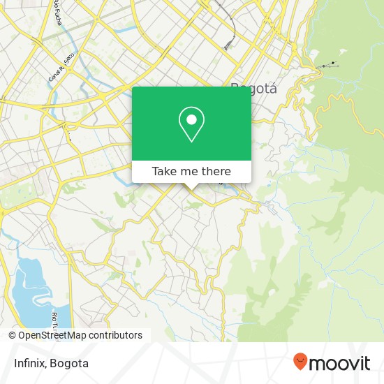 Infinix map