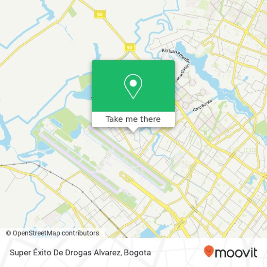 Super Éxito De Drogas Alvarez map