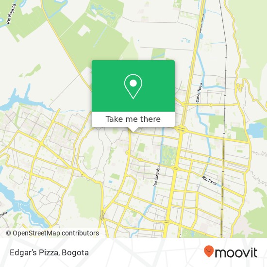 Edgar's Pizza map