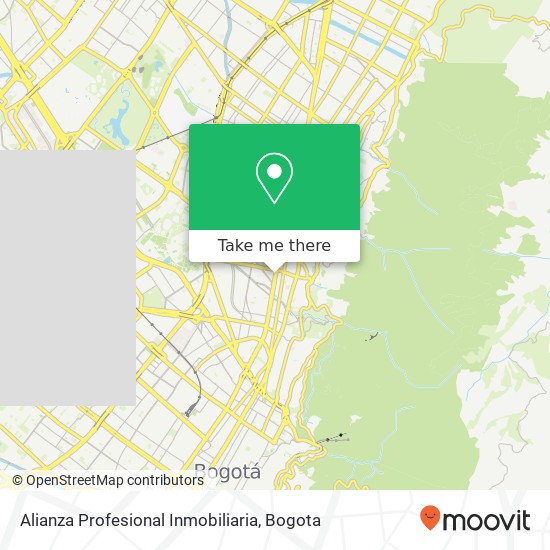 Alianza Profesional Inmobiliaria map