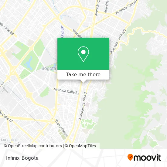 Infinix map