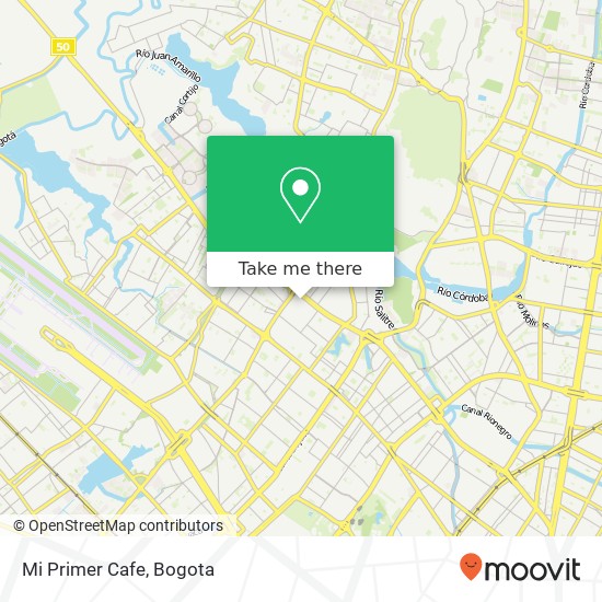 Mi Primer Cafe map