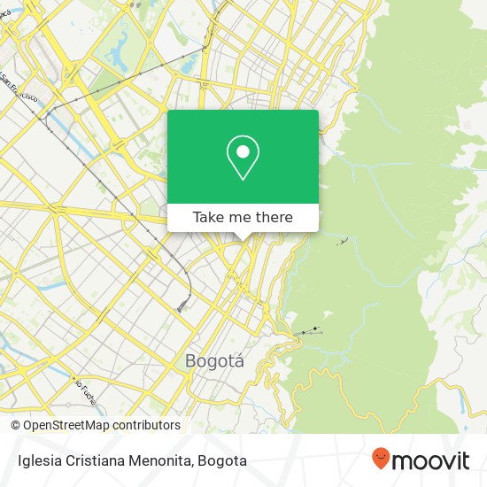 Iglesia Cristiana Menonita map