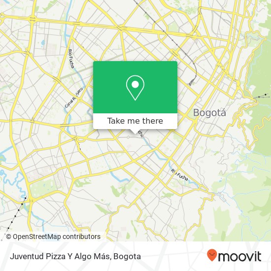 Juventud Pizza Y Algo Más map