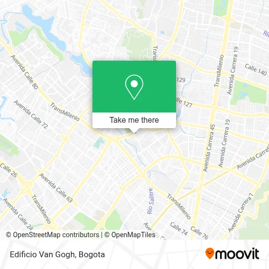 Edificio Van Gogh map