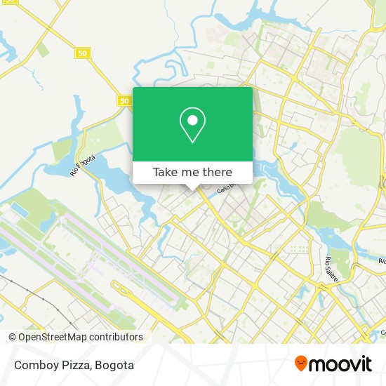 Comboy Pizza map