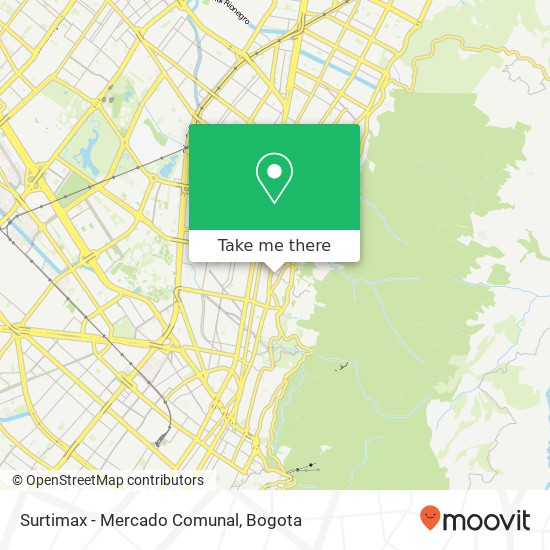 Surtimax - Mercado Comunal map
