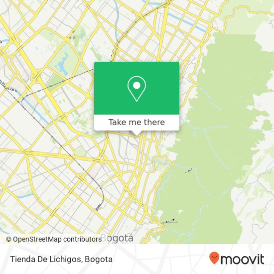 Tienda De Lichigos map