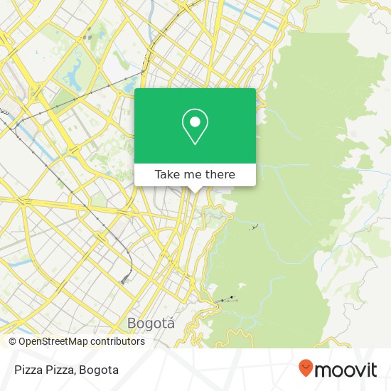 Pizza Pizza map