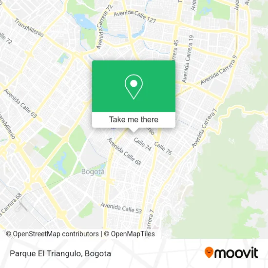 Mapa de Parque El Triangulo