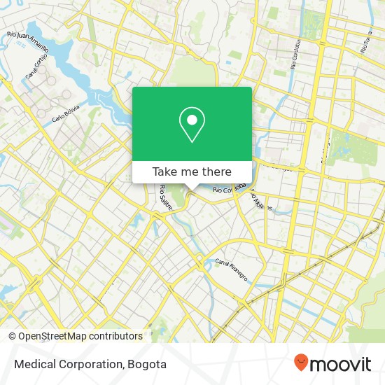 Mapa de Medical Corporation