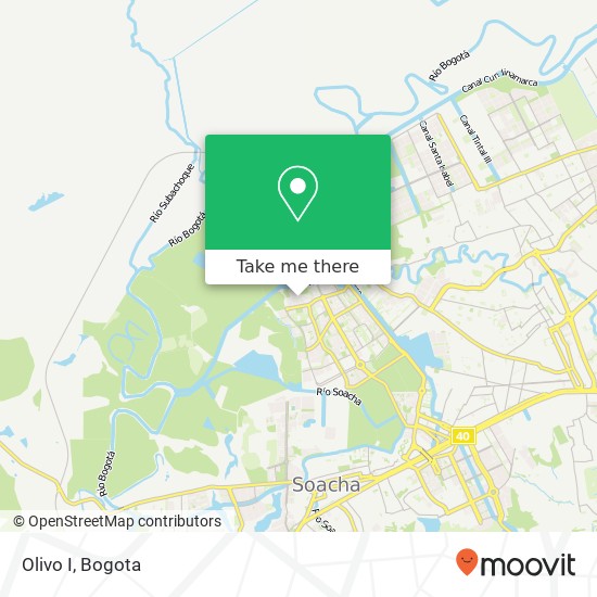 Olivo I map