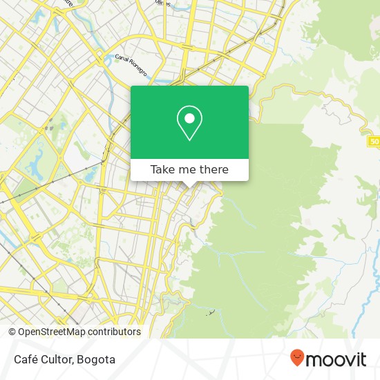 Café Cultor map