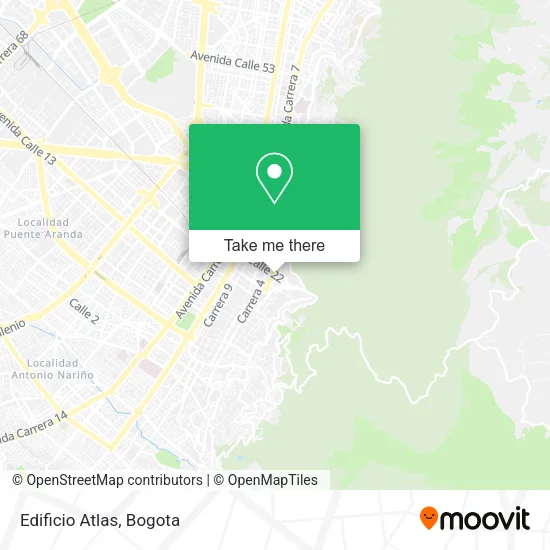 Edificio Atlas map