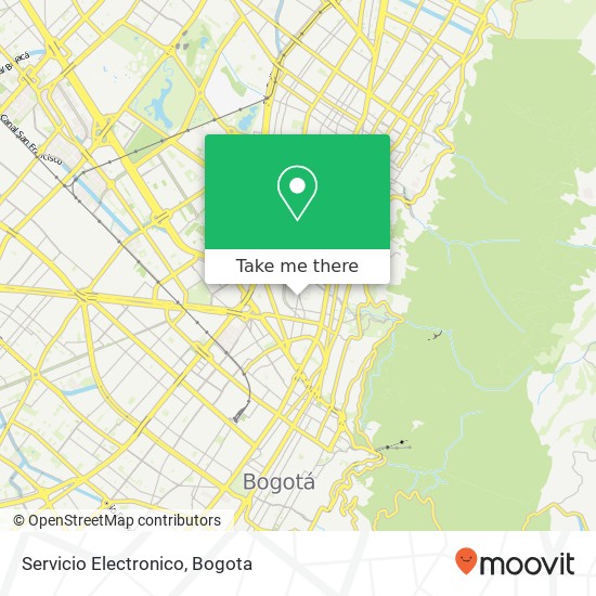 Servicio Electronico map