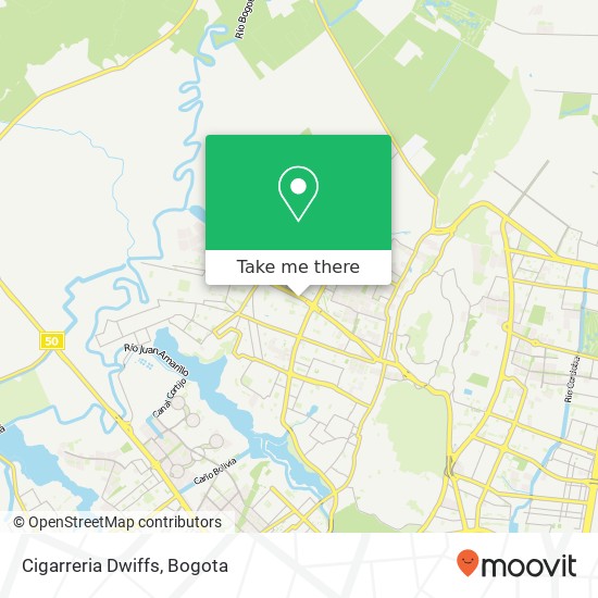 Cigarreria Dwiffs map