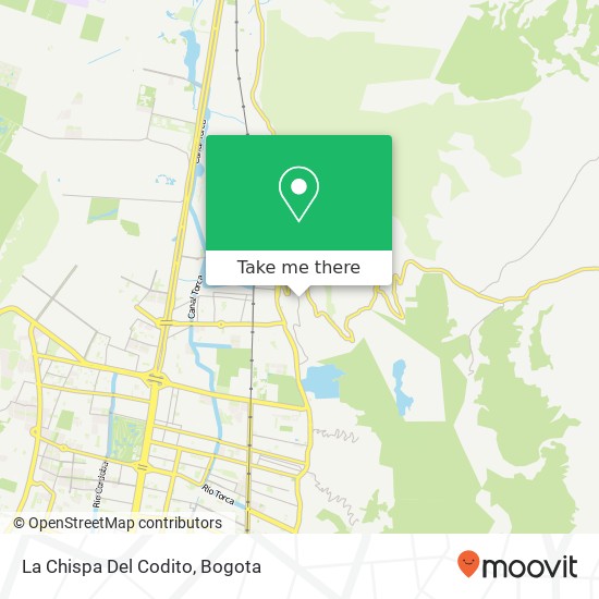 La Chispa Del Codito map