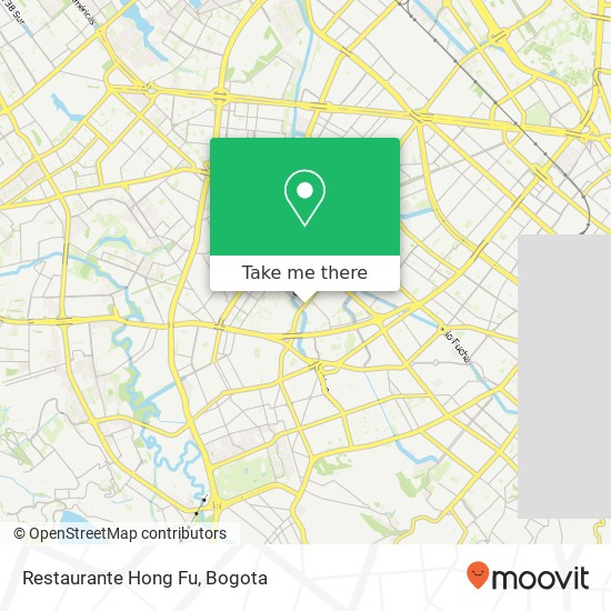 Restaurante Hong Fu map