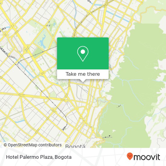 Hotel Palermo Plaza map