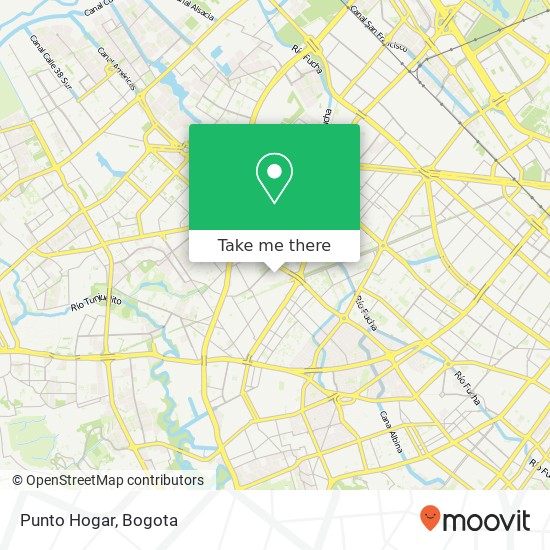 Mapa de Punto Hogar