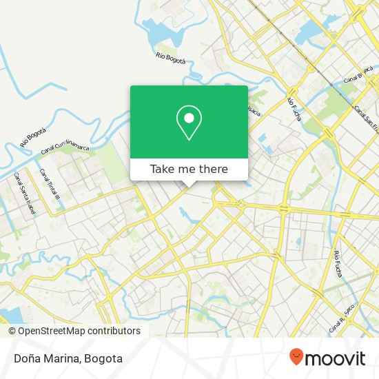Doña Marina map