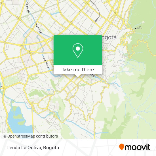 Tienda La Octiva map