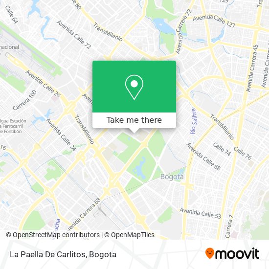 La Paella De Carlitos map