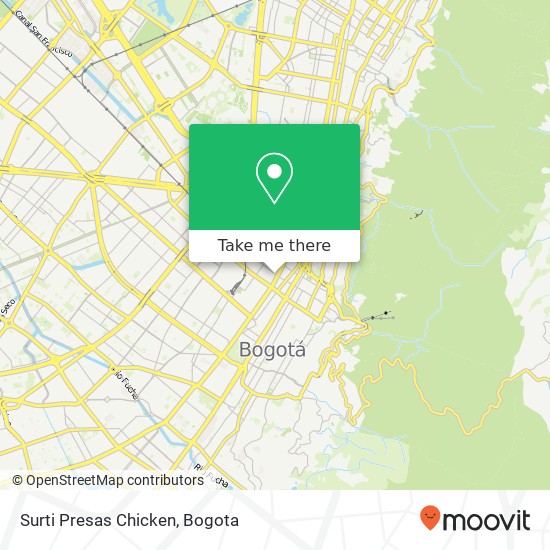 Surti Presas Chicken map