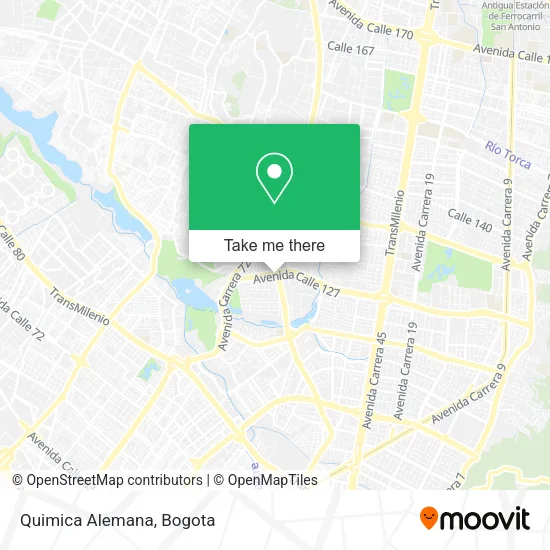 Quimica Alemana map