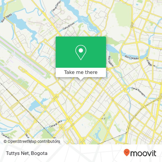 Tuttys Net map