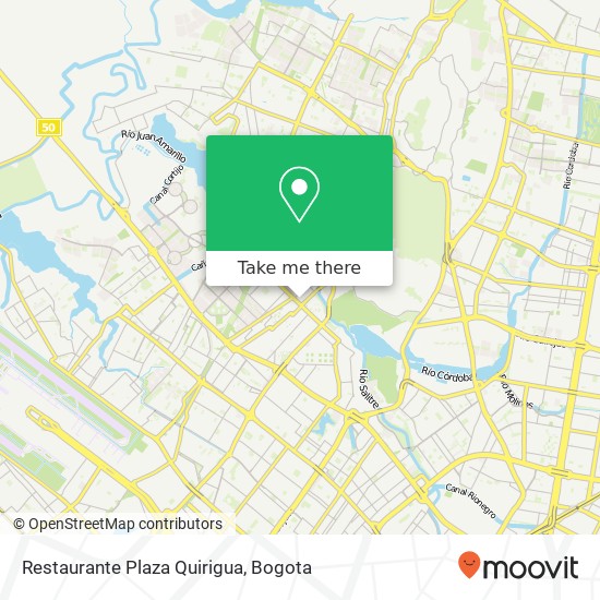 Restaurante Plaza Quirigua map